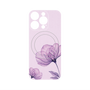 プレミアムパネル with MagSafe［ Natural Flower - Purple ］