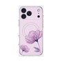 プレミアムパネル with MagSafe［ Natural Flower - Purple ］