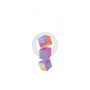 プレミアムパネル with MagSafe［ Cube×3 ］