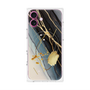 プレミアムパネル with MagSafe［ Marble Nuance Painting Black ］