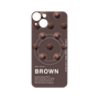 プレミアムパネル with MagSafe［ BROWN-Chocolate ］