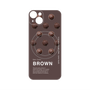 プレミアムパネル with MagSafe［ BROWN-Chocolate ］