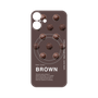 プレミアムパネル with MagSafe［ BROWN-Chocolate ］