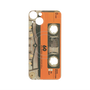 プレミアムパネル with MagSafe［ RETORO CASSETTE TAPE - Skeleton Orange ］