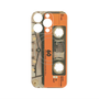 プレミアムパネル with MagSafe［ RETORO CASSETTE TAPE - Skeleton Orange ］