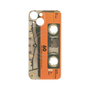 プレミアムパネル with MagSafe［ RETORO CASSETTE TAPE - Skeleton Orange ］