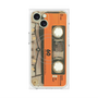 プレミアムパネル with MagSafe［ RETORO CASSETTE TAPE - Skeleton Orange ］