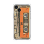 プレミアムパネル with MagSafe［ RETORO CASSETTE TAPE - Skeleton Orange ］