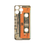 プレミアムパネル with MagSafe［ RETORO CASSETTE TAPE - Skeleton Orange ］