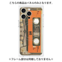 プレミアムパネル with MagSafe［ RETORO CASSETTE TAPE - Skeleton Orange ］