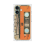 プレミアムパネル with MagSafe［ RETORO CASSETTE TAPE - Skeleton Orange ］