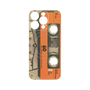 プレミアムパネル with MagSafe［ RETORO CASSETTE TAPE - Skeleton Orange ］