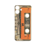 プレミアムパネル with MagSafe［ RETORO CASSETTE TAPE - Skeleton Orange ］