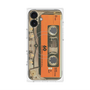 プレミアムパネル with MagSafe［ RETORO CASSETTE TAPE - Skeleton Orange ］