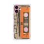 プレミアムパネル with MagSafe［ RETORO CASSETTE TAPE - Skeleton Orange ］