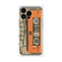 プレミアムパネル with MagSafe［ RETORO CASSETTE TAPE - Skeleton Orange ］
