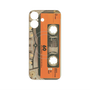 プレミアムパネル with MagSafe［ RETORO CASSETTE TAPE - Skeleton Orange ］