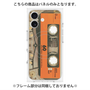 プレミアムパネル with MagSafe［ RETORO CASSETTE TAPE - Skeleton Orange ］