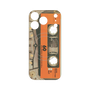 プレミアムパネル with MagSafe［ RETORO CASSETTE TAPE - Skeleton Orange ］
