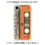 プレミアムパネル with MagSafe［ RETORO CASSETTE TAPE - Skeleton Orange ］