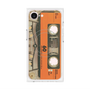 プレミアムパネル with MagSafe［ RETORO CASSETTE TAPE - Skeleton Orange ］