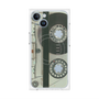 プレミアムパネル with MagSafe［ RETORO CASSETTE TAPE - Skeleton Blue ］
