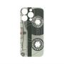 プレミアムパネル with MagSafe［ RETORO CASSETTE TAPE - Skeleton Blue ］