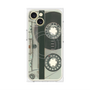 プレミアムパネル with MagSafe［ RETORO CASSETTE TAPE - Skeleton Blue ］