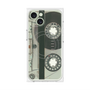 プレミアムパネル with MagSafe［ RETORO CASSETTE TAPE - Skeleton Blue ］