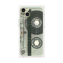プレミアムパネル with MagSafe［ RETORO CASSETTE TAPE - Skeleton Blue ］
