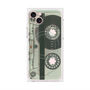 プレミアムパネル with MagSafe［ RETORO CASSETTE TAPE - Skeleton Blue ］