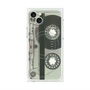 プレミアムパネル with MagSafe［ RETORO CASSETTE TAPE - Skeleton Blue ］