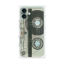 プレミアムパネル with MagSafe［ RETORO CASSETTE TAPE - Skeleton Blue ］