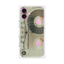 プレミアムパネル with MagSafe［ RETORO CASSETTE TAPE - Skeleton Red ］