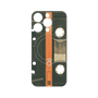 プレミアムパネル with MagSafe［ RETORO CASSETTE TAPE - Opacity Black ］