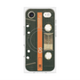 プレミアムパネル with MagSafe［ RETORO CASSETTE TAPE - Opacity Black ］