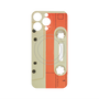 プレミアムパネル with MagSafe［ RETORO CASSETTE TAPE - Opacity White ］