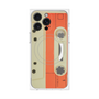 プレミアムパネル with MagSafe［ RETORO CASSETTE TAPE - Opacity White ］