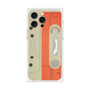 プレミアムパネル with MagSafe［ RETORO CASSETTE TAPE - Opacity White ］