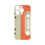プレミアムパネル with MagSafe［ RETORO CASSETTE TAPE - Opacity White ］