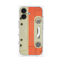 プレミアムパネル with MagSafe［ RETORO CASSETTE TAPE - Opacity White ］