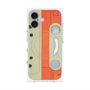 プレミアムパネル with MagSafe［ RETORO CASSETTE TAPE - Opacity White ］