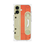 プレミアムパネル with MagSafe［ RETORO CASSETTE TAPE - Opacity White ］