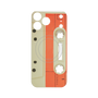 プレミアムパネル with MagSafe［ RETORO CASSETTE TAPE - Opacity White ］