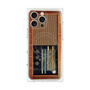 プレミアムパネル with MagSafe［ RETORO RADIO - Brown ］