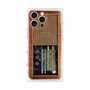 プレミアムパネル with MagSafe［ RETORO RADIO - Brown ］