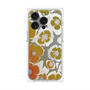 プレミアムパネル with MagSafe［ y2k(Year2000) - Flower - Yellow Gray ］