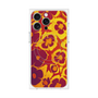プレミアムパネル with MagSafe［ y2k(Year2000) - Flower - Orange purple ］