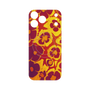 プレミアムパネル with MagSafe［ y2k(Year2000) - Flower - Orange purple ］