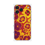 プレミアムパネル with MagSafe［ y2k(Year2000) - Flower - Orange purple ］